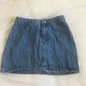 Denim Skirt